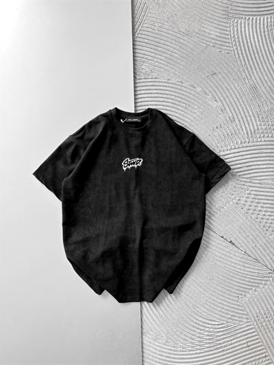 SİYAH SPREY STWD TSHİRT