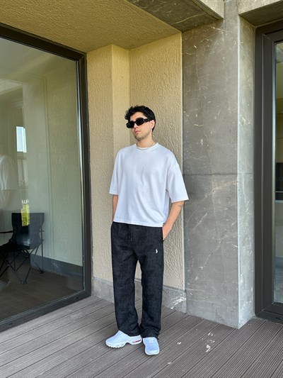 SİYAH SVM POLO EŞOFMAN