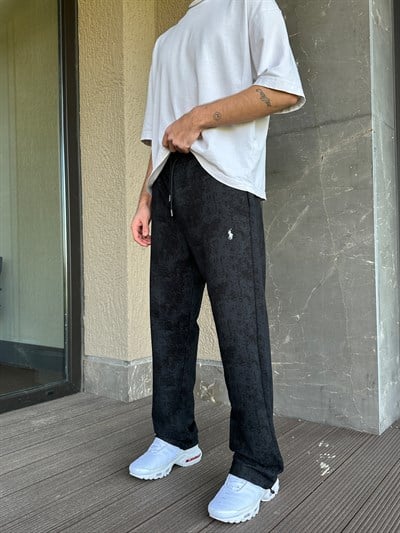 SİYAH SVM POLO EŞOFMAN