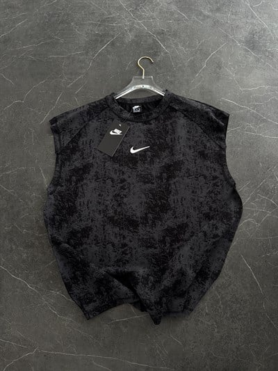 SİYAH SWM LOGO NİKE ATLET