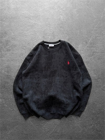 SİYAH SWM POLO SWEAT