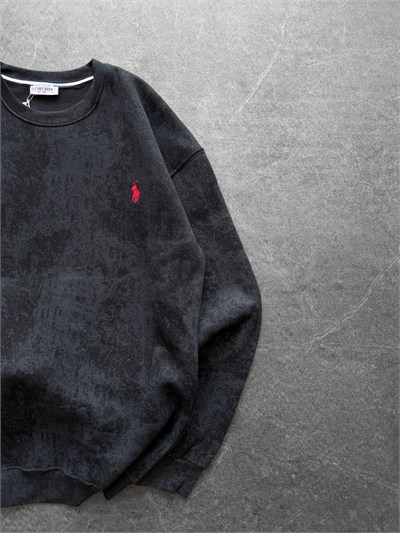 SİYAH SWM POLO SWEAT