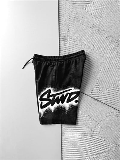 SİYAH SWM SPREY STWD ŞORT