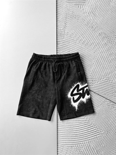 SİYAH SWM SPREY STWD ŞORT