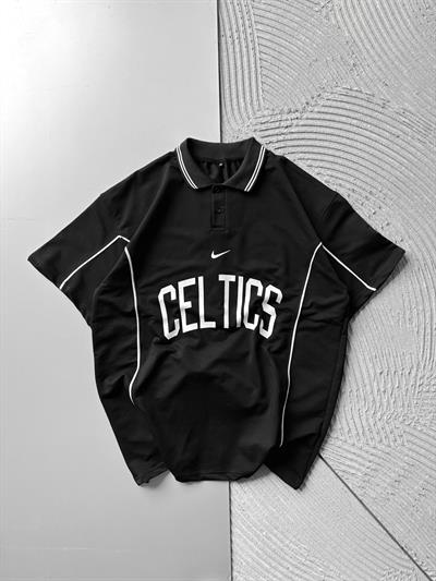 SİYAH YAKALI CELTİC TSHİRT