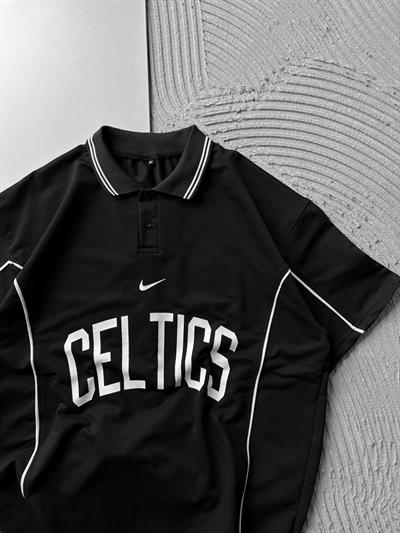 SİYAH YAKALI CELTİC TSHİRT