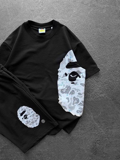SİYAH YAN BAPE TAKIM