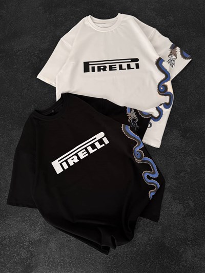 SİYAH YAN EJDER TSHİRT