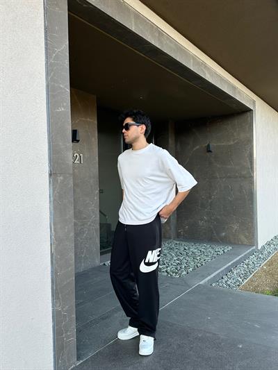 SİYAH YAN NİKE EŞOFMAN