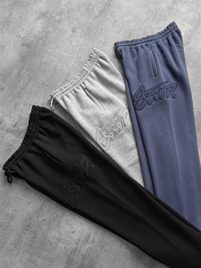 Siyah Yan Stwd Eşofman