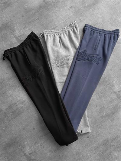 Siyah Yan Stwd Eşofman