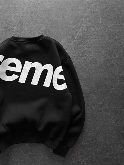 SİYAH YARIM SUPREME SWEAT