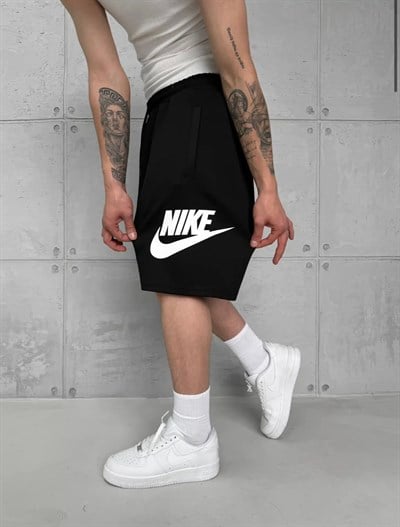 SİYAH YAZI NİKE ŞORT