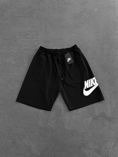 SİYAH YAZI NİKE ŞORT