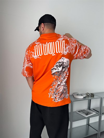 TURUNCU KURU KAFA TSHİRT