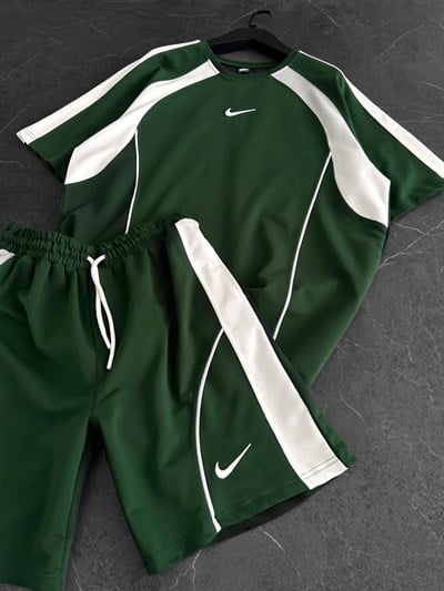 YEŞİL GARNİ ŞORTLU NİKE TAKIM