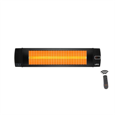 UFO Black Line 2400 W Uzaktan Kumandalı - Dikey ve Yatay Isıtıcı