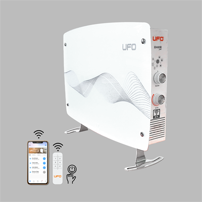 UFO Hibrit Isıtıcı Konvektör Smart 1000W-2000W & ALF NM02EN Hava Nemlendiricili Buhar Makinesi