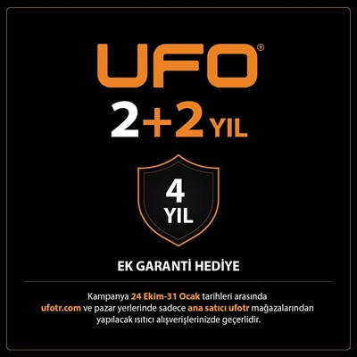 UFO Omri 1200 W Termostatlı Hem Yatay Hem Dikey Isıtıcı