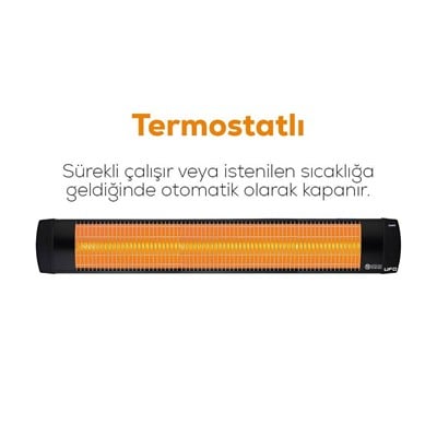 UFO Omri 2900 W Termostatlı Duvar Tipi Isıtıcı