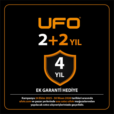 UFO Star 2900 W Duvar Tipi Isıtıcı - Termostatlı