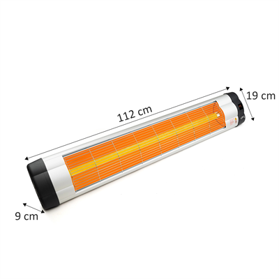 UFO Star 3000 W Duvar Tipi Isıtıcı - Uzaktan Kumandalı - 6lı Paket