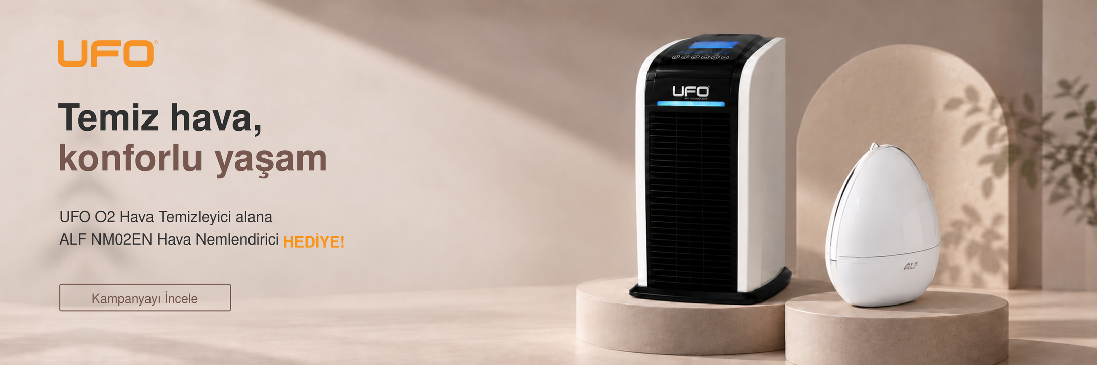 UFO O2 Hava Temizleyici