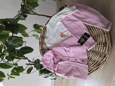 Waffle Bebek Takım Pembe