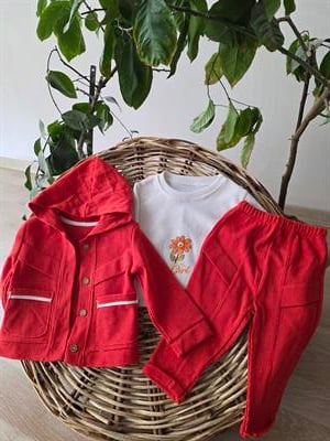 CEP BİYELİ WAFFLE KRMIZI