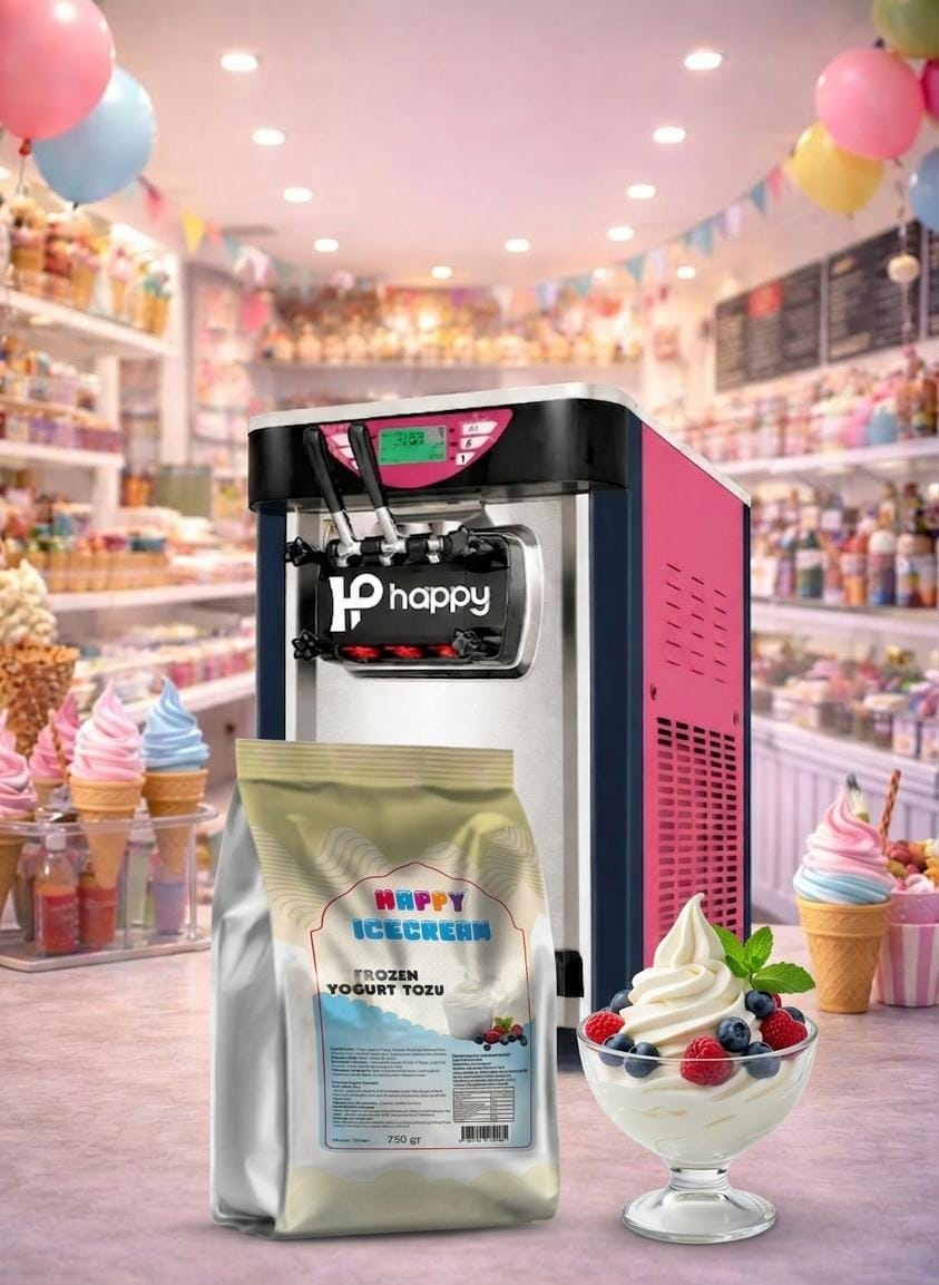 Frozen Yoğurt Nedir? Nasıl Yapılır? | Happy Ice Cream Frozen Yoğurt Çözümleri