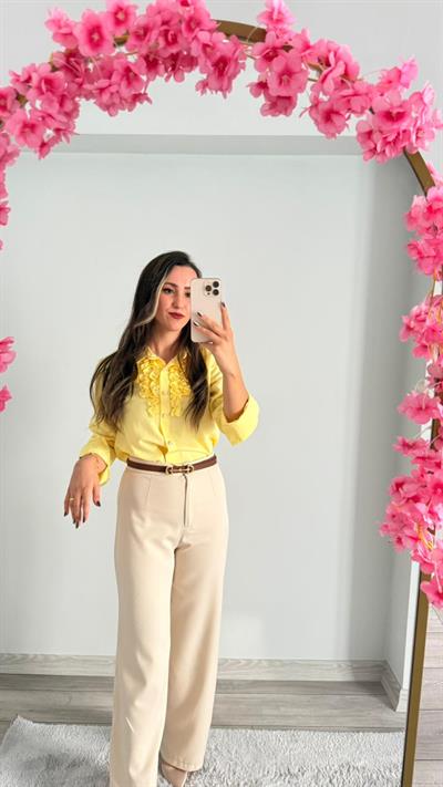 MONA GÖMLEK SARI