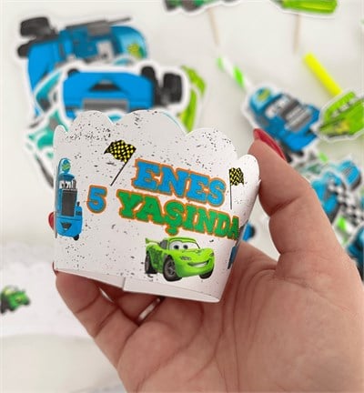 Kişiye Özel Cupcake Sargısı