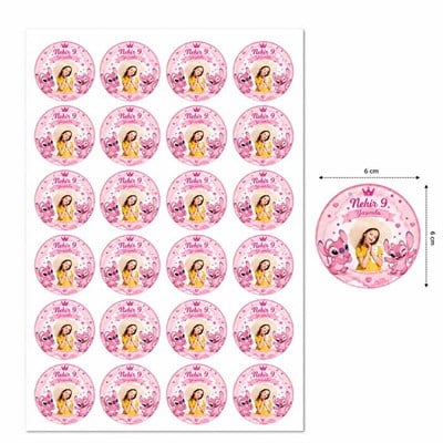Kişiye Özel Doğum Günü Sticker
