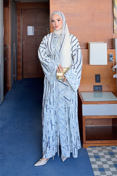 .Dare Abaya - Lacivert