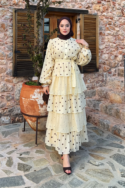 Alesia Elbise - Butter Yellow