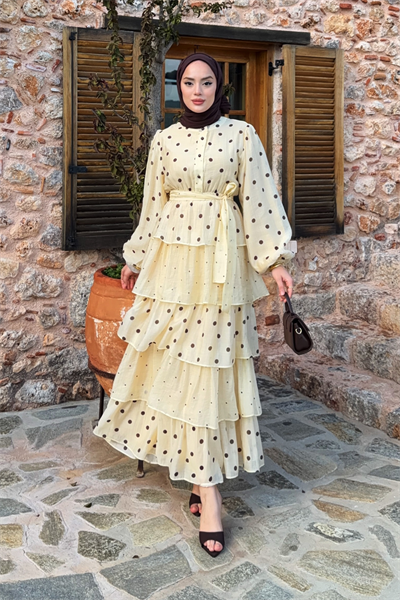 Alesia Elbise - Butter Yellow