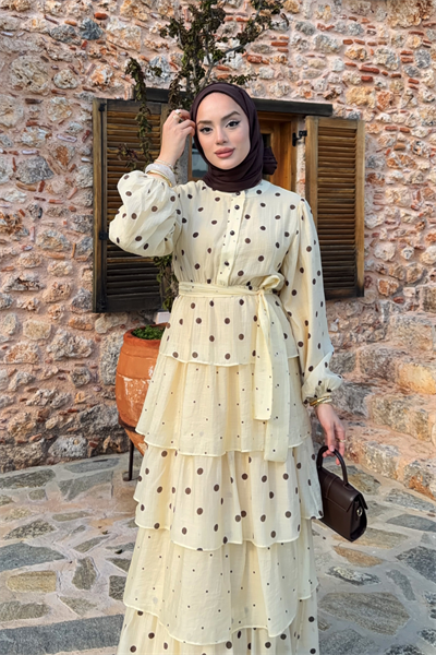 Alesia Elbise - Butter Yellow