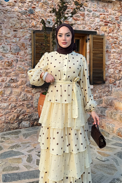 Alesia Elbise - Butter Yellow