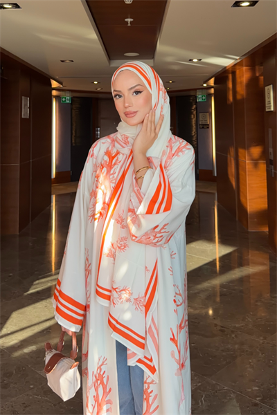 Anna Abaya - Turuncu