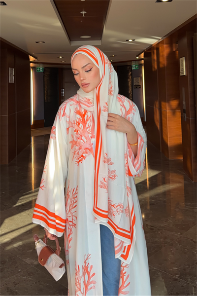 Anna Abaya - Turuncu