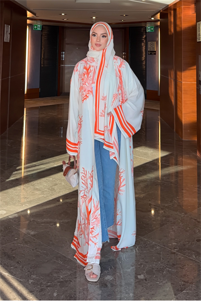 Anna Abaya - Turuncu