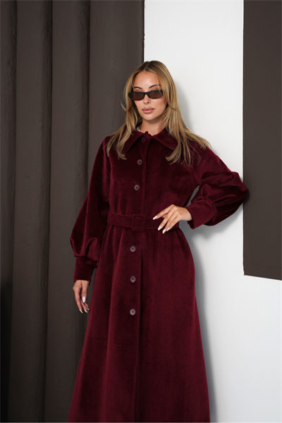 Arvin Kaşe Kaban - Bordo