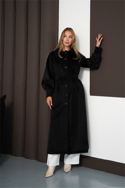 Arvin Kaşe Kaban - Siyah