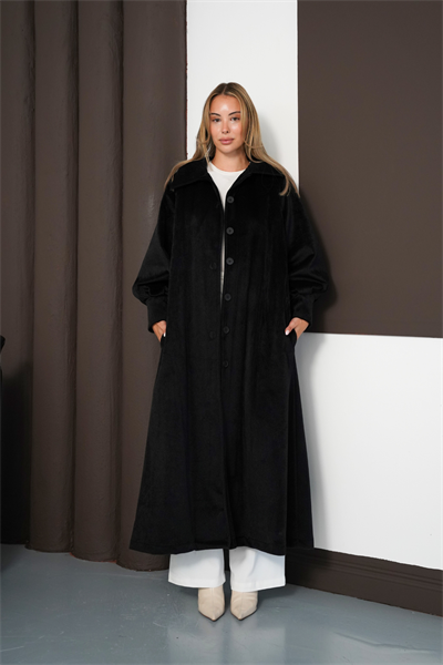 Arvin Kaşe Kaban - Siyah