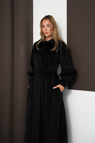 Arvin Kaşe Kaban - Siyah