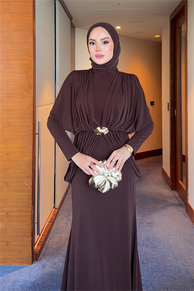 Aseel Elbise - Kahverengi