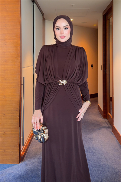 Aseel Elbise - Kahverengi