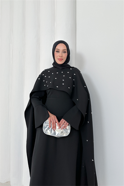 Baler Elbise - Siyah