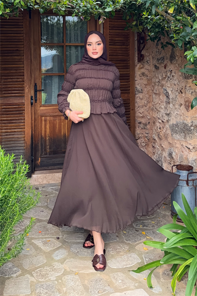 Barel Takım - Kahverengi