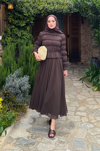 Barel Takım - Kahverengi